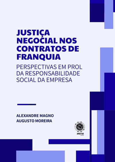 Capa de JUSTIÇA NEGOCIAL NOS CONTRATOS DE FRANQUIA